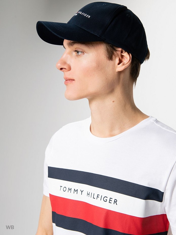 Tommy Hilfiger men am0am05153 Baseball cap Colour:Black Size:(Manufacturer Size:one Size)