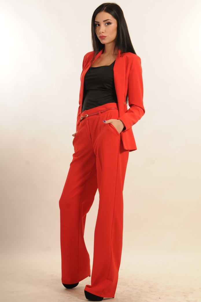 Брюки Isabel Marant красный