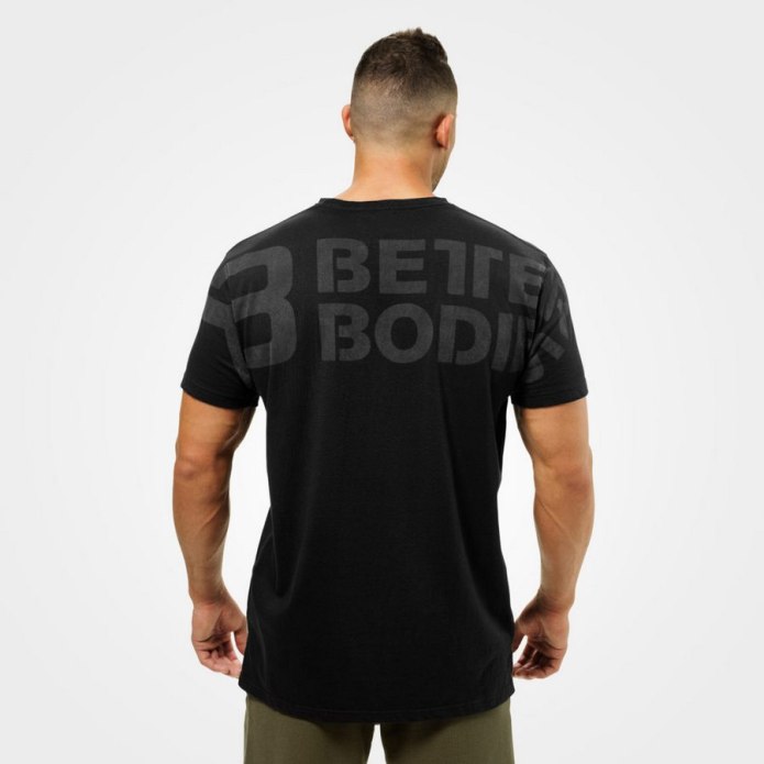 HUGETEE Wash Black футболка