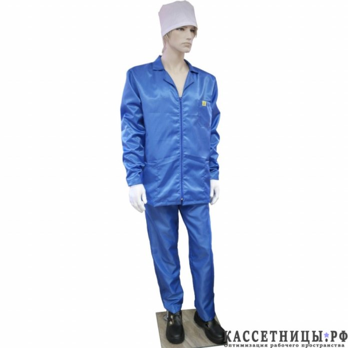 Костюм антистатический м-454к ПЭ/тн