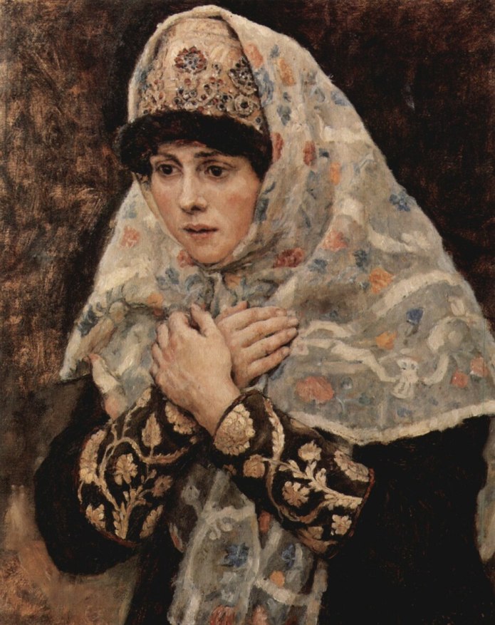 Виктор Васнецов. Боярышня, 1884