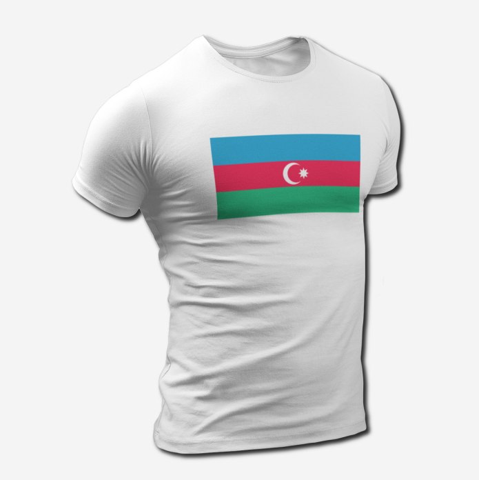 Футболка в Российской цвете