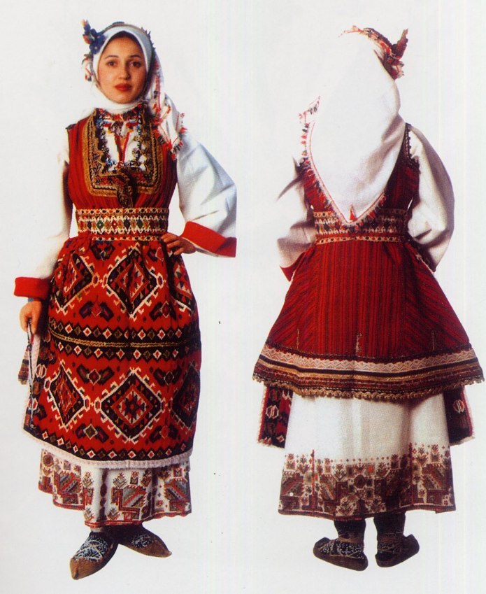 Национальная одежда македонцев