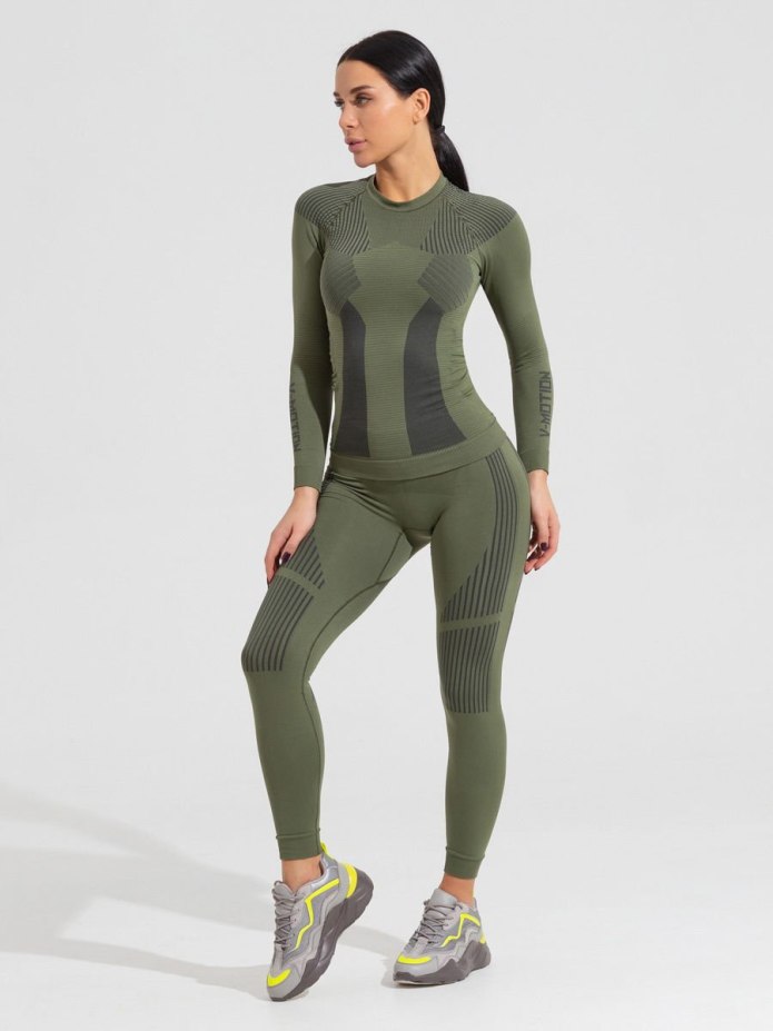 V-Motion alpinesports женское термобелье комплект белый