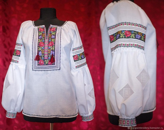 Вышиванка блузки женские