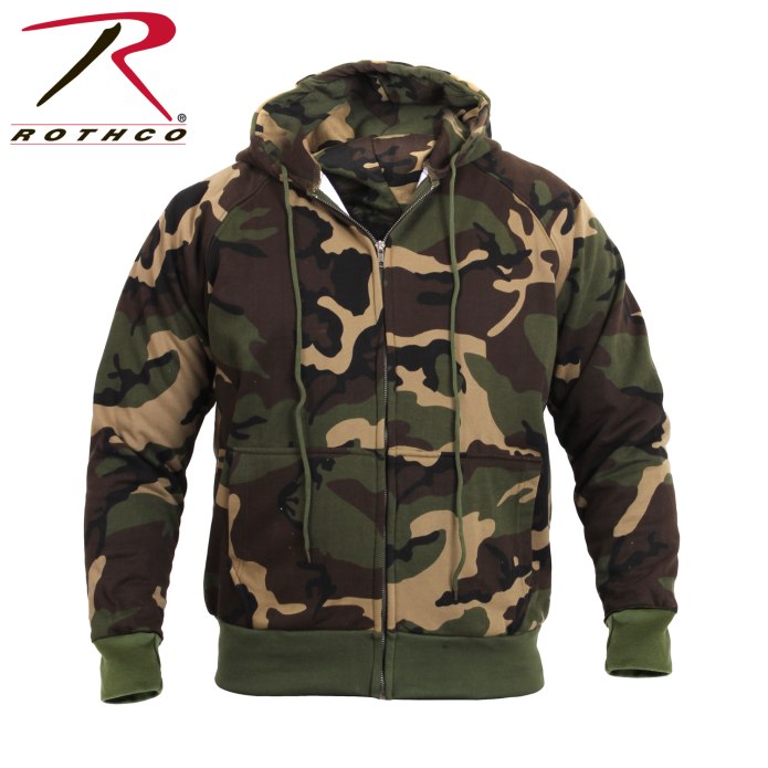 Толстовка милитари Rothco Thermal Zipper Olive