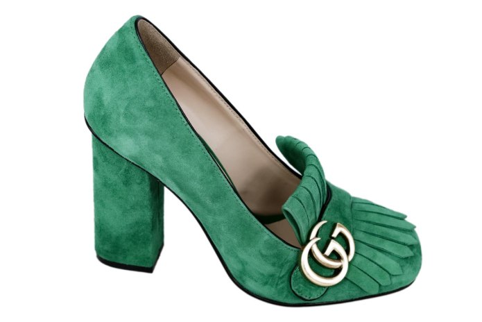 Туфли Gucci Marmont с пряжкой