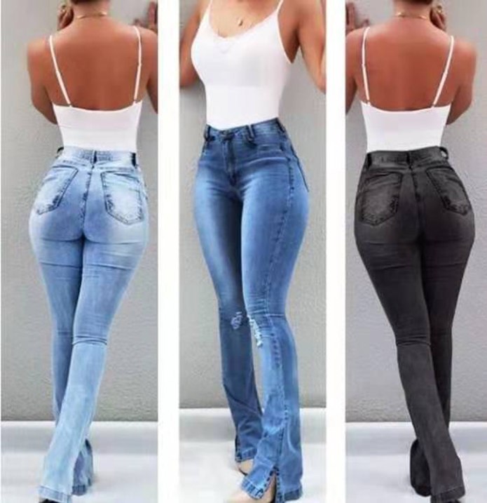 Джинсы Vintage Fit High Waist Denim