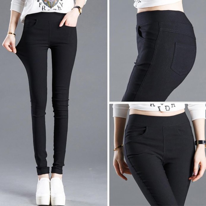 Брюки стрейч skinny Low Taifun