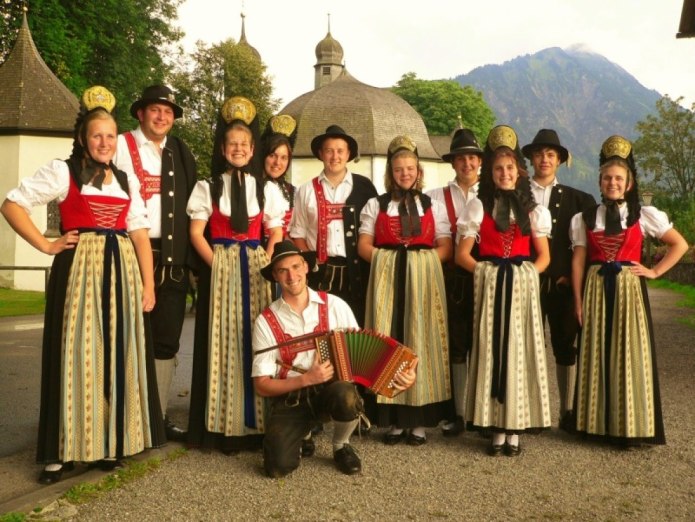 Национальная одежда Германии Бавария