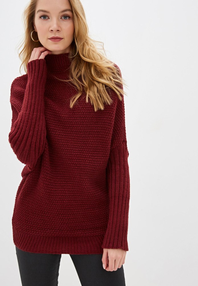 Джемпер бордо Vero Moda 10179359