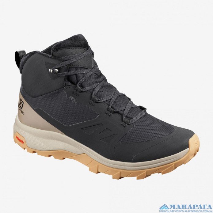 Ботинки Salomon OUTSNAP CSWP Black/ebony/gum1a