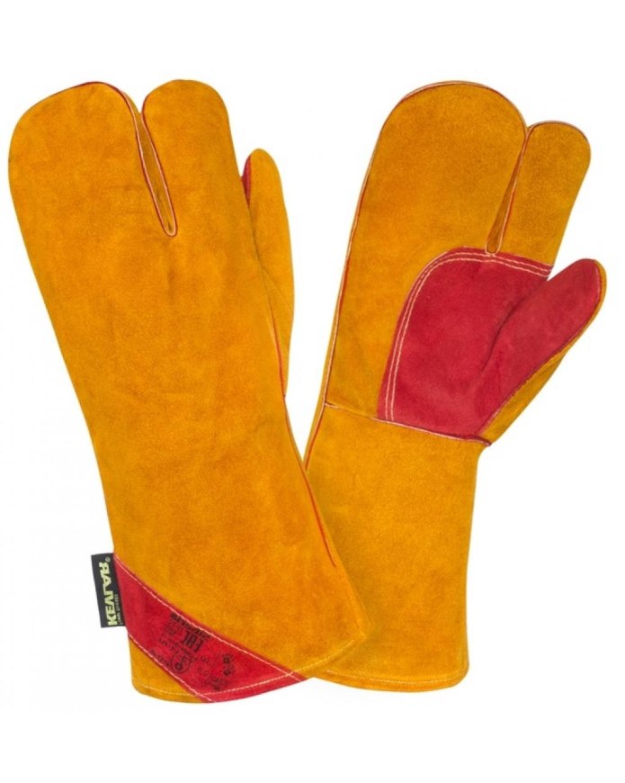 Краги спилковые 2hands т10