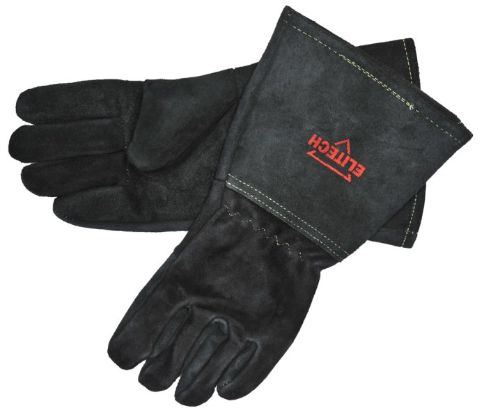 Краги сварщика Elitech синие 0606.015800
