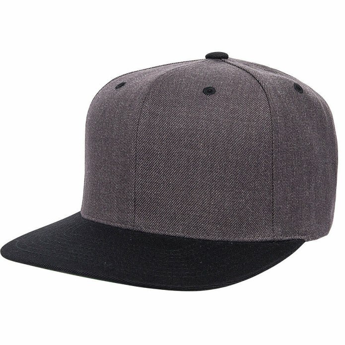 Yupoong Wool Blend Prostyle Snapback cap - Black