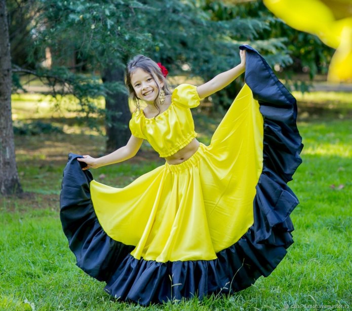 Юбка цыганки