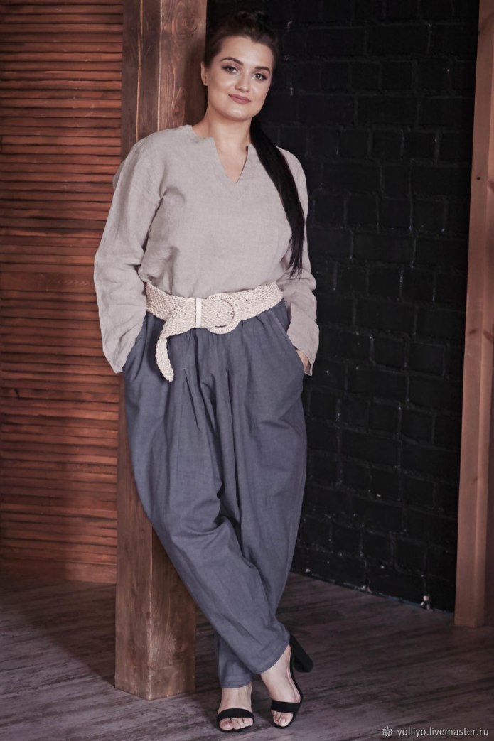 Nadin брюки бананы Бизон