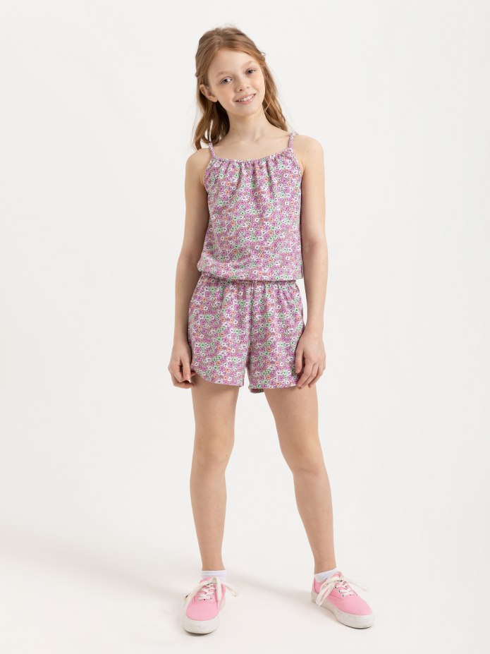 Джинсовый комбинезон Mango Kids