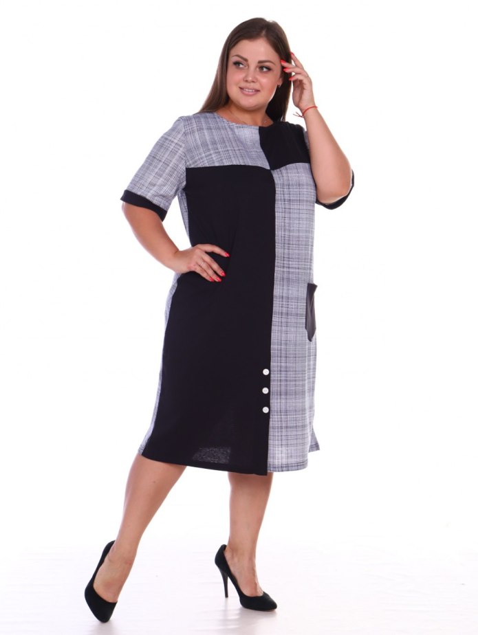 Базовый гардероб одно платье три образа