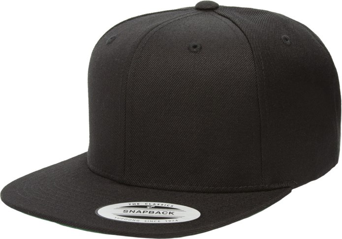 Yupoong Wool Blend Prostyle Snapback cap - Black
