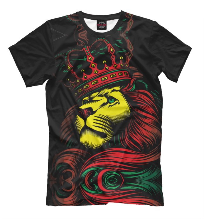 Женская футболка Лев / Lion