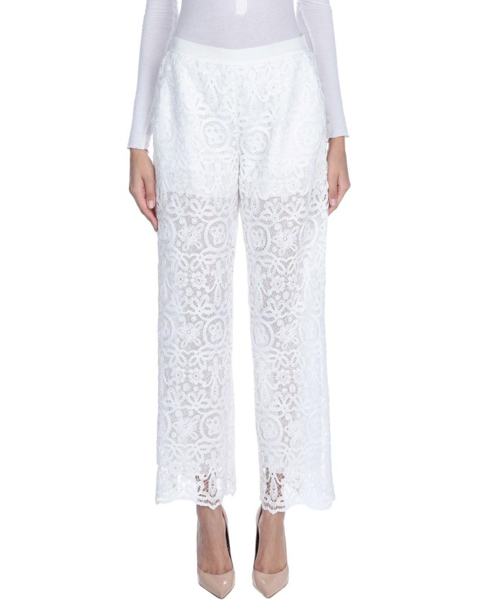 Брюки Ermanno Scervino белый