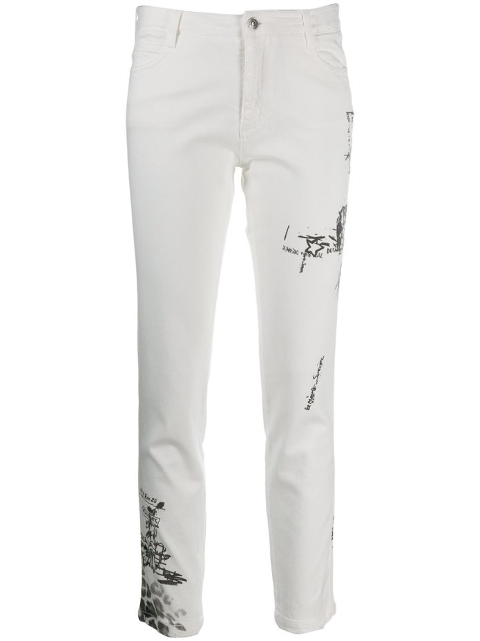 Брюки Ermanno Scervino белый