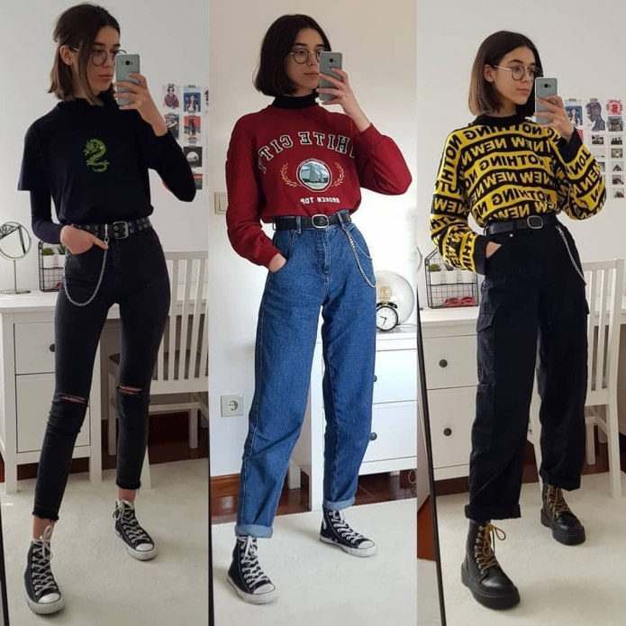 Одежда в стиле grunge 2020