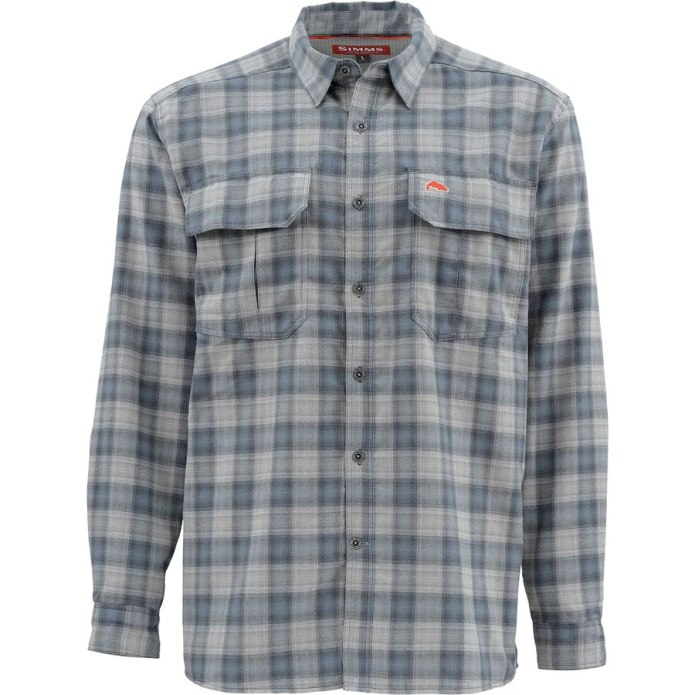 Рубашка Simms Double Haul SS Shirt (Dark Moon, m)