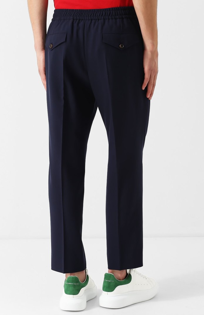 Zara черные свободные зауженные брюки мужские