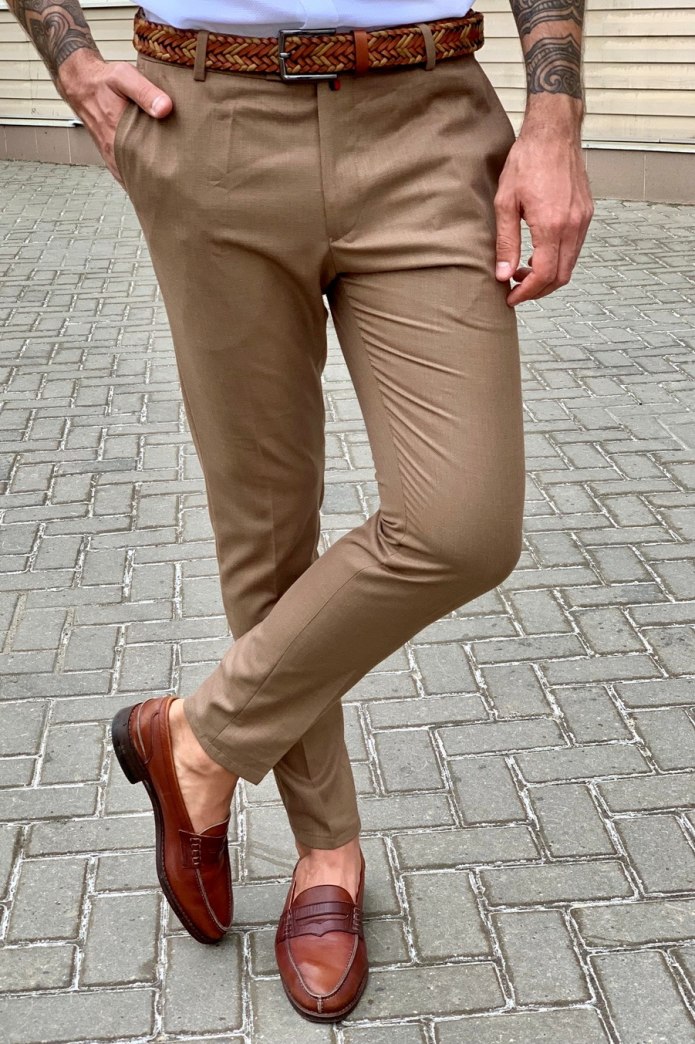 Cropped skinny брюки мужские