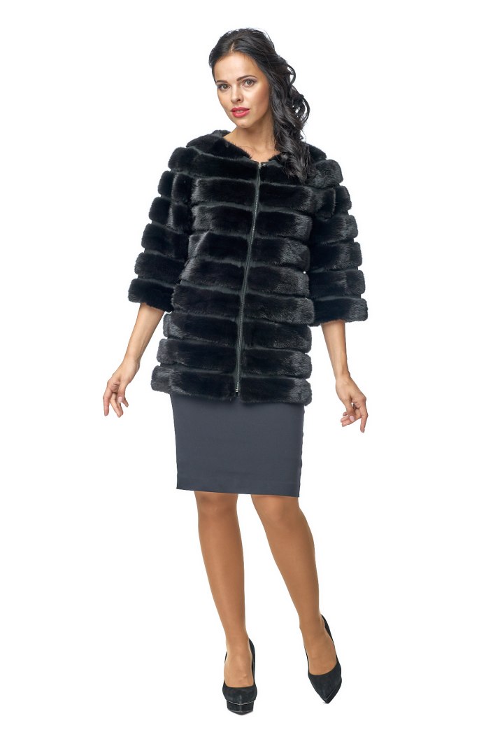 Шуба Diana fur Leather Superior quality