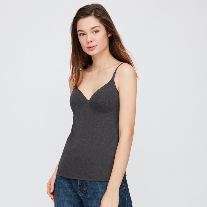 Бесшовная майка с бра Uniqlo