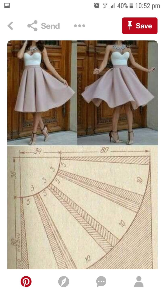 Юбка солнце в клетку