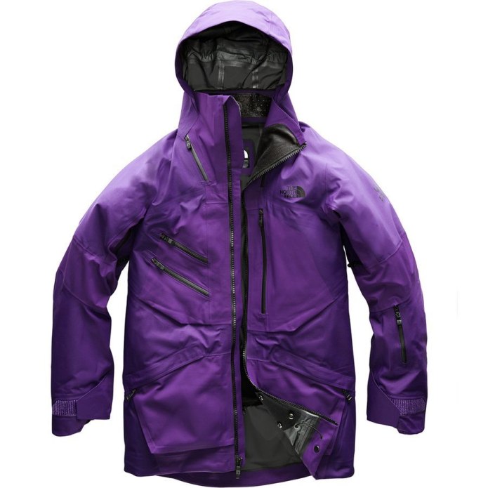 The North face steep Series куртка фиолетовая
