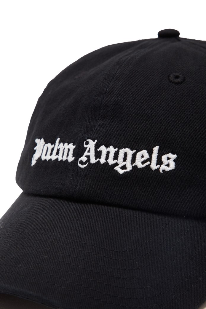 Черная бейсболка Palm Angels
