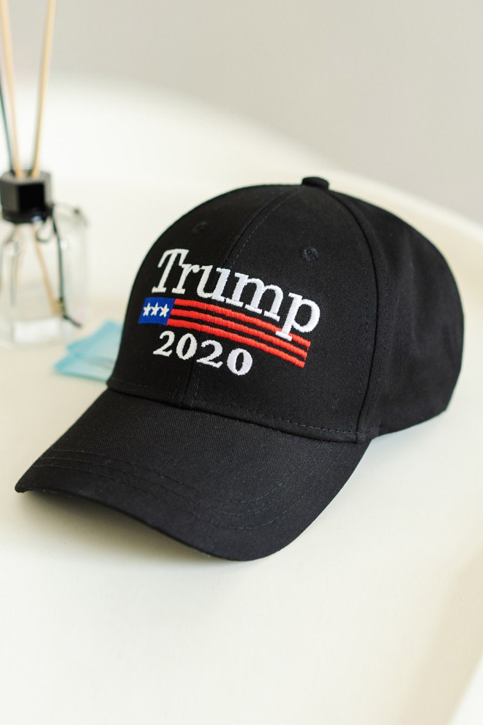 Donald Trump черный бейсболка