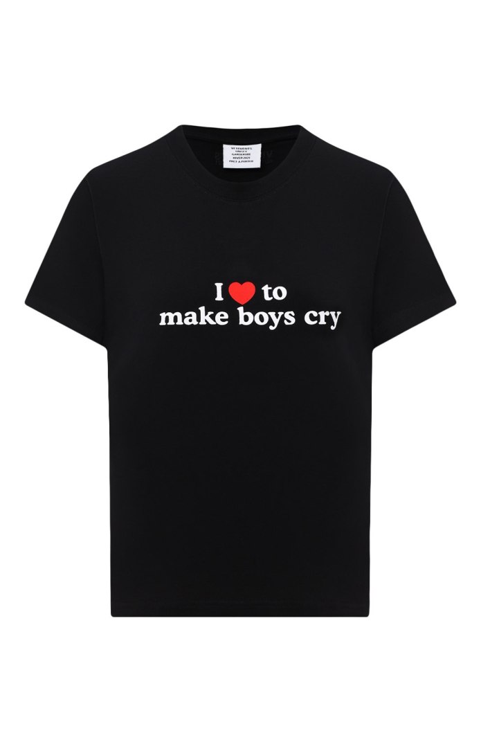 Белая футболка vetements