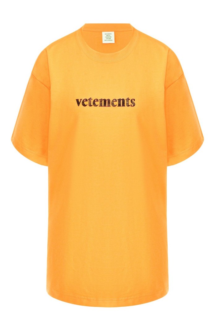 Vetements футболка с логотипом