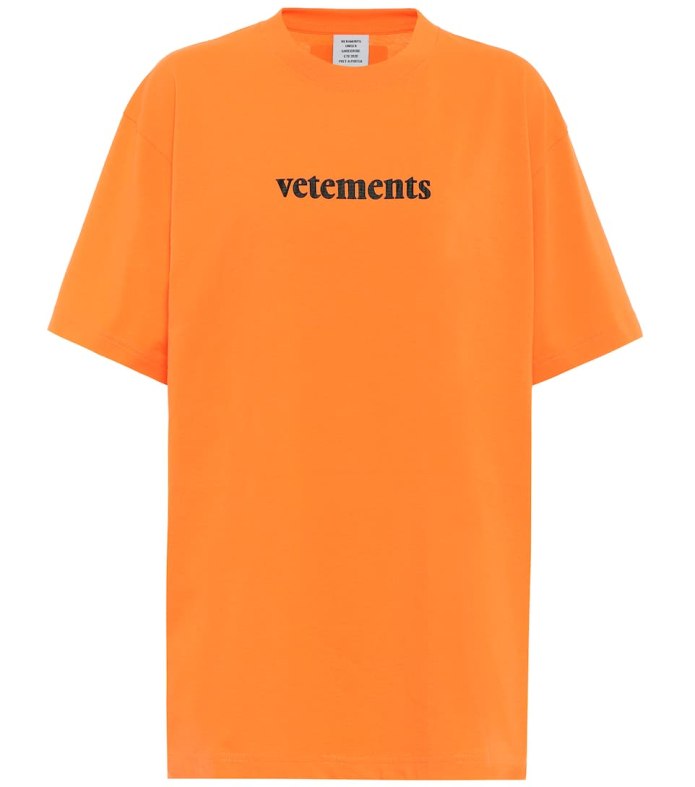 Vetements красная футболка
