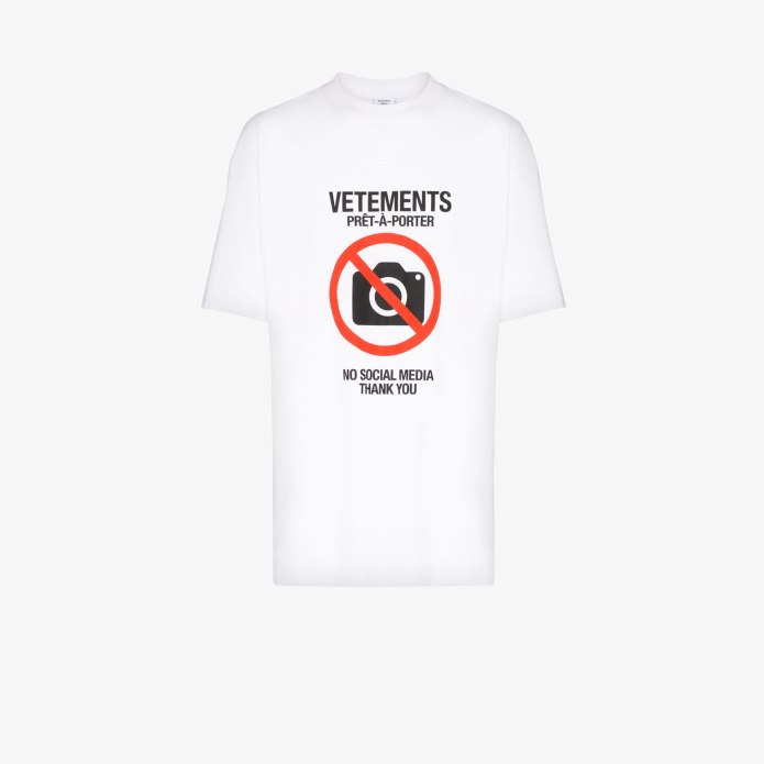 Футболка vetements Milka
