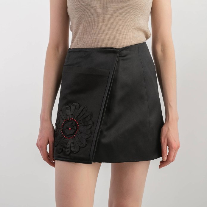 Плиссированная юбка Prada