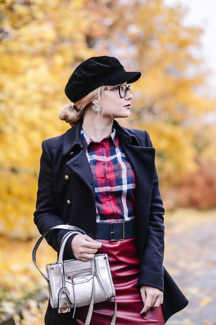Фуражка Zara красная