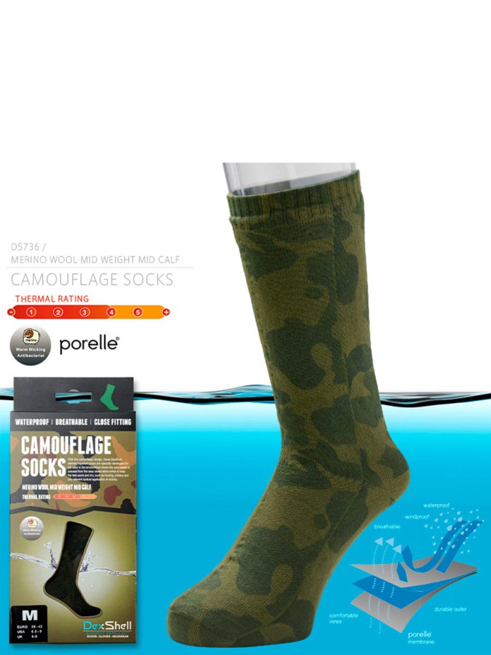 Водонепроницаемые носки DEXSHELL STORMBLOK