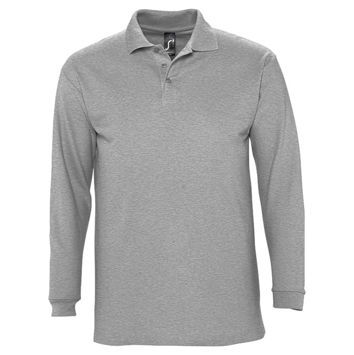 Рубашка поло мужская Stark-Cotton меланж