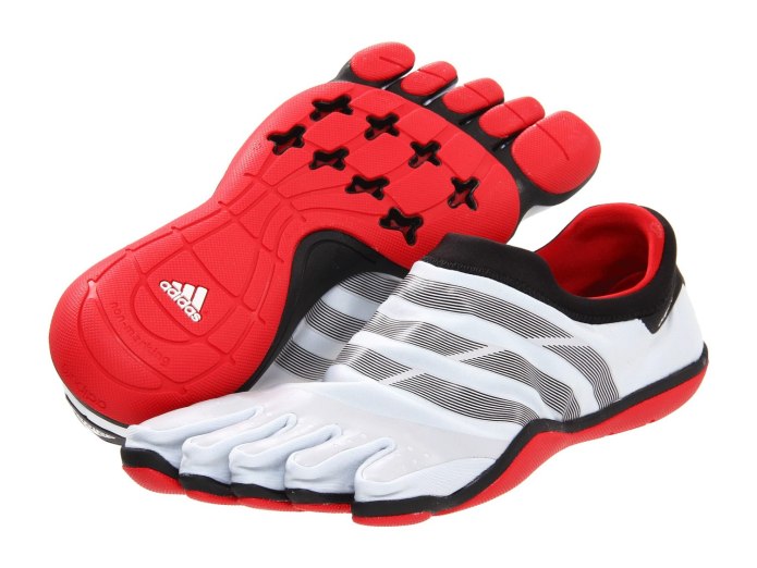 Adidas Adipure с пальцами