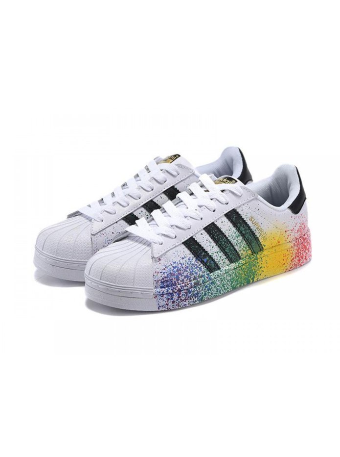 Кроссовки adidas Superstar Pride Pack White Black арт 5014-2
