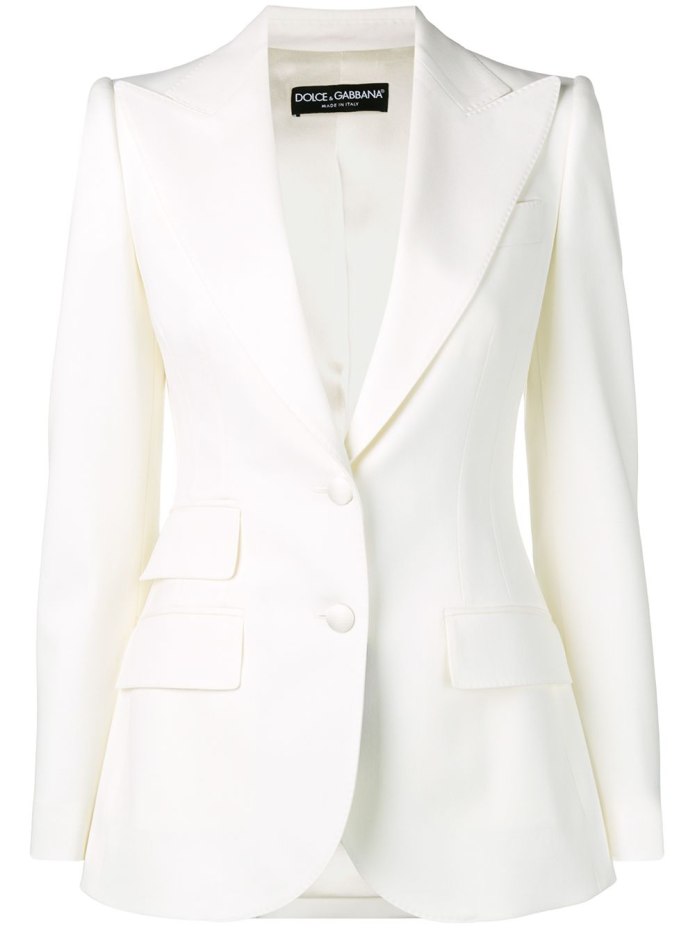 Белый брючный костюм Max Mara