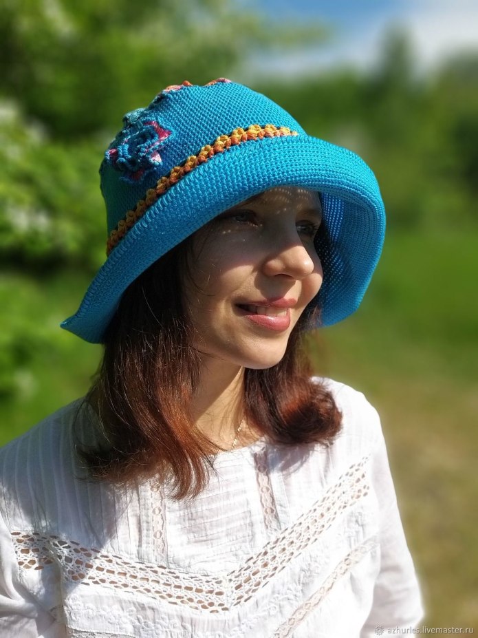 Летняя шляпка от солнца