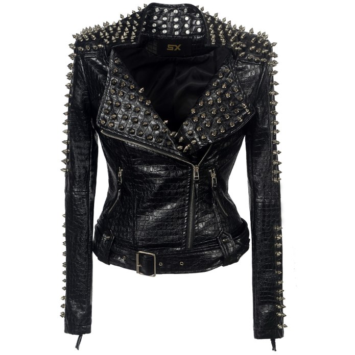 Black Rivet куртка кожаная
